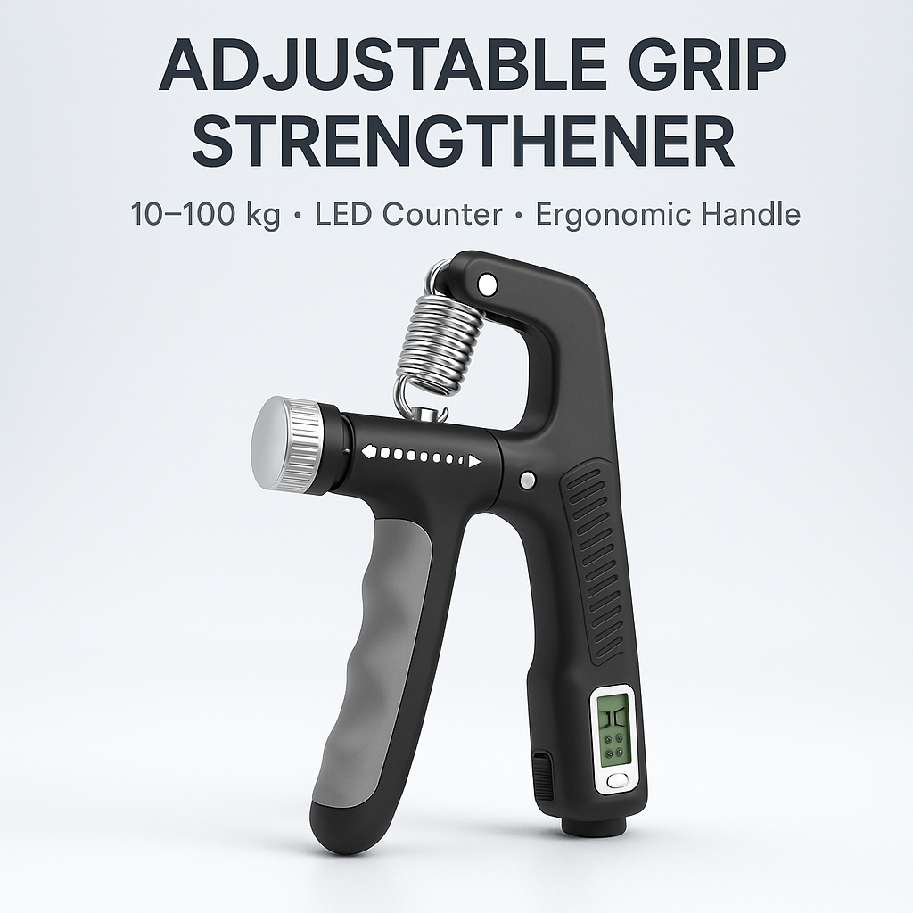 100KG Adjustable Grip Strength Trainer for Rehab